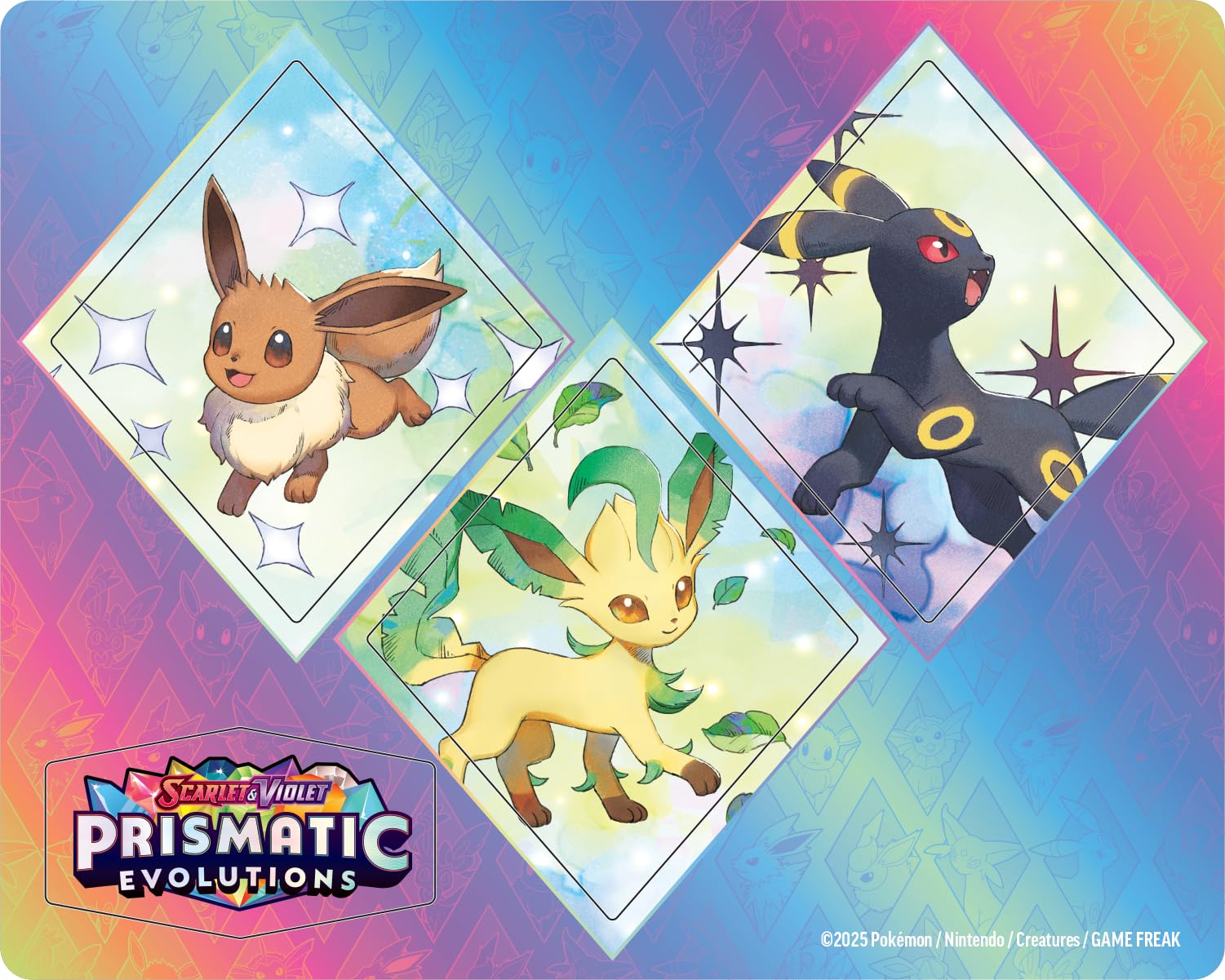 Pokemon TCG Scarlet and Violet 8.5 Prismatic Evolutions Tech Sticker Collection (Random Promo)