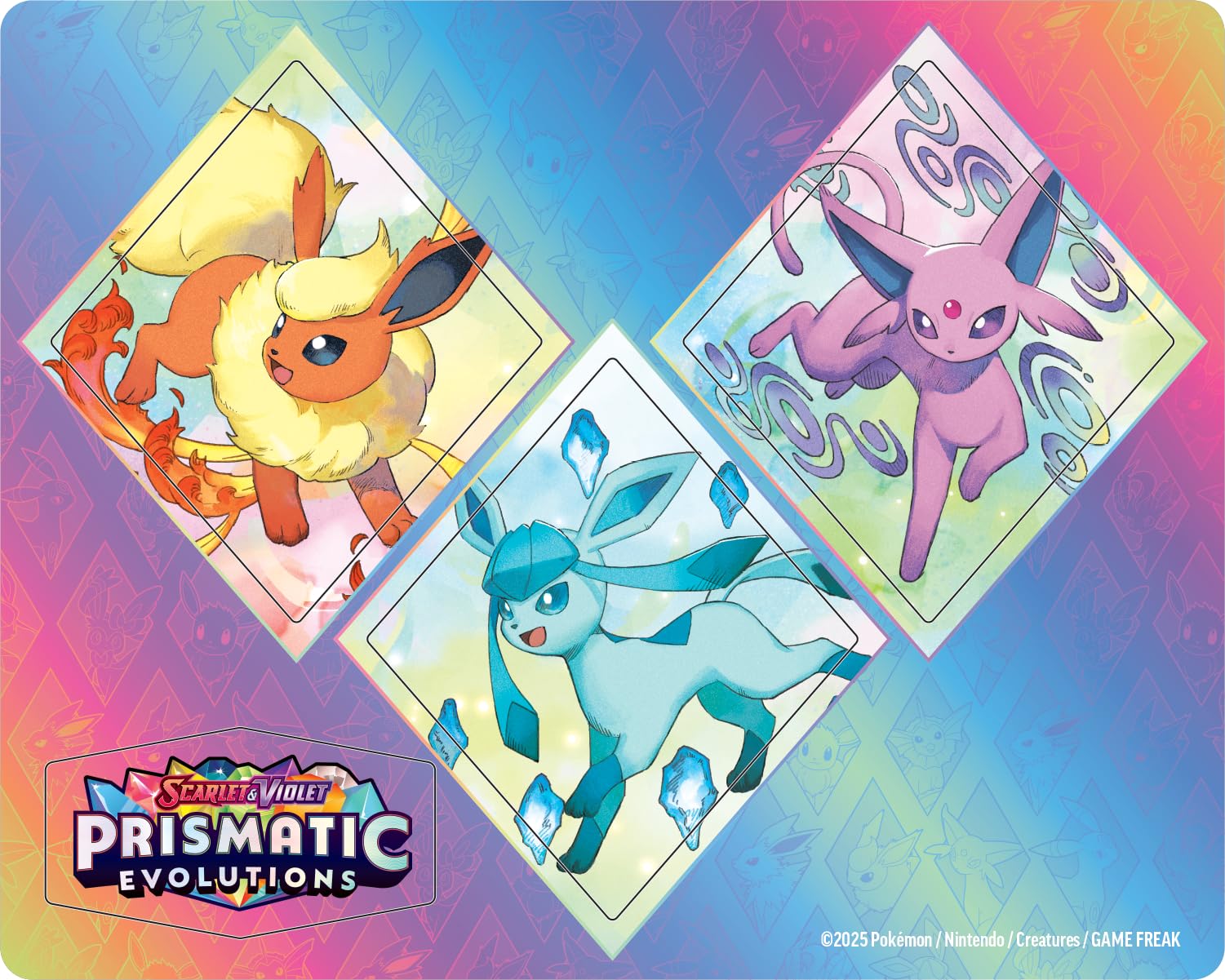 Pokemon TCG Scarlet and Violet 8.5 Prismatic Evolutions Tech Sticker Collection (Random Promo)